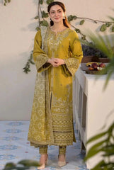 Qalamkar 03PCS UNSTITCHED SUIT *FABRIC Lawn