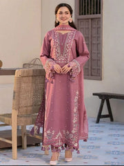 Jade 03PCS UNSTITCHED SUIT *FABRIC lawn