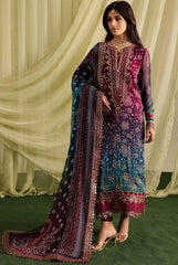 4 Side Lace Ready to Wear Chiffon Dupatta
