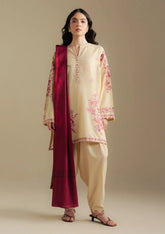 ZARA SHAHJAHAN LAWN WITH DIGITAL PRINT VOIL DOBBY DUPATTA