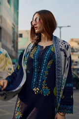 MARIA B LAWN WITH DIGITAL PRINT VOIL DOBBY DUPATTA