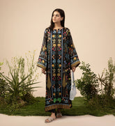 Raveen Black Silk Set