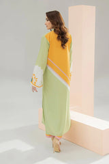 Mint Bloom Crepe Dress