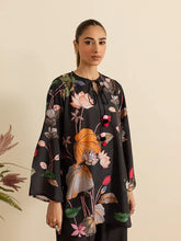 Aura Black Floral Set