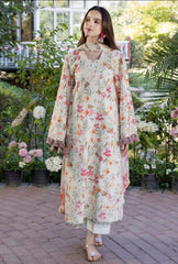 4 Side Lace Ready to Wear Chiffon Dupatta