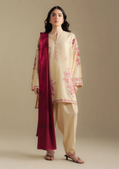 ZARA SHAHJAHAN    LAWN WITH DIGITAL PRINT VOIL DOBBY DUPATTA