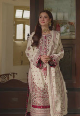 Asimjofa 03PCS UNSTITCHED SUIT FABRIC lawn 90/88