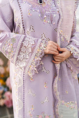 QALAMKAR  *🌻LAWN 🌻front Full Boring Heavy Emb